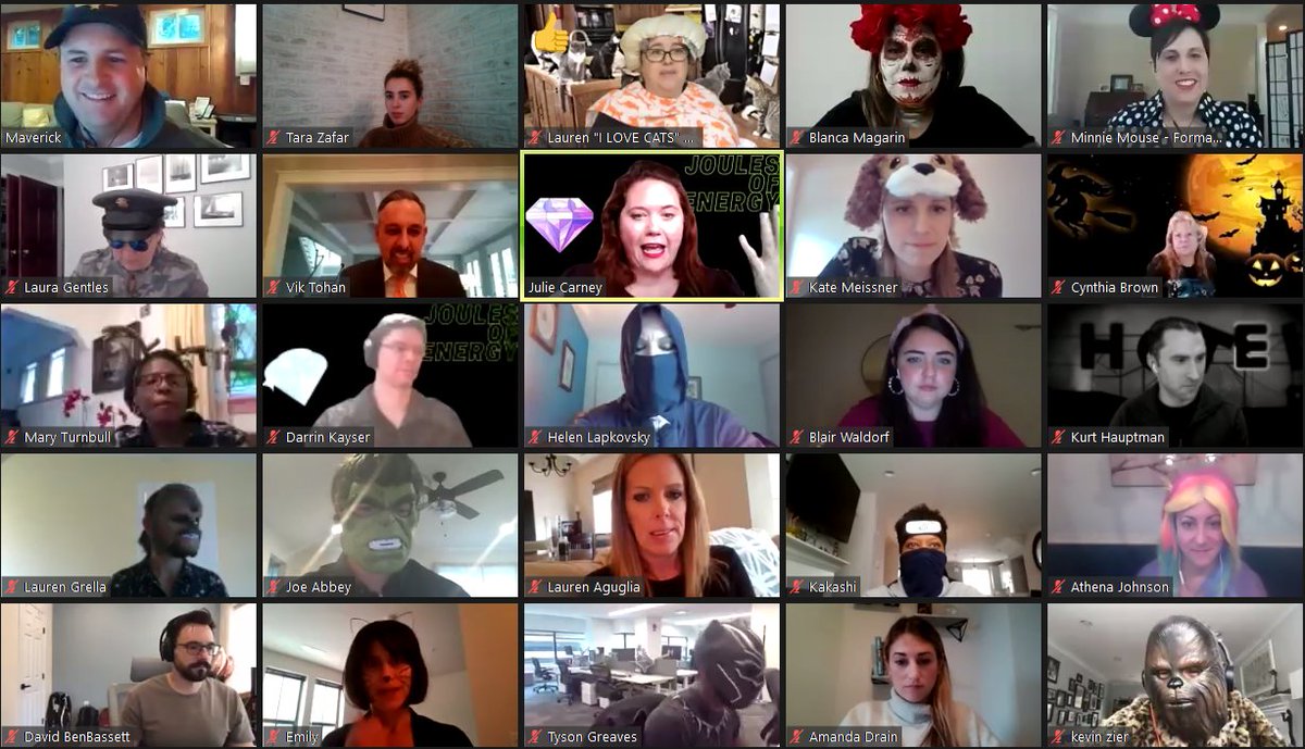 Although Halloween looks different this year, our office didn't fall short on the impressive costumes! Say hello to Kakashi Hatake, Minnie Mouse, The Hulk, T'Challa and many more.

We wish everyone a spooky and safe Halloweekend! 🎃