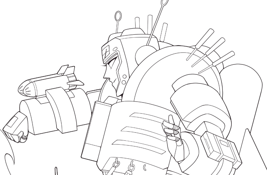 I finally finished the line work!!✨ 