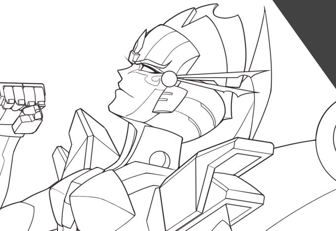 I finally finished the line work!!✨ 