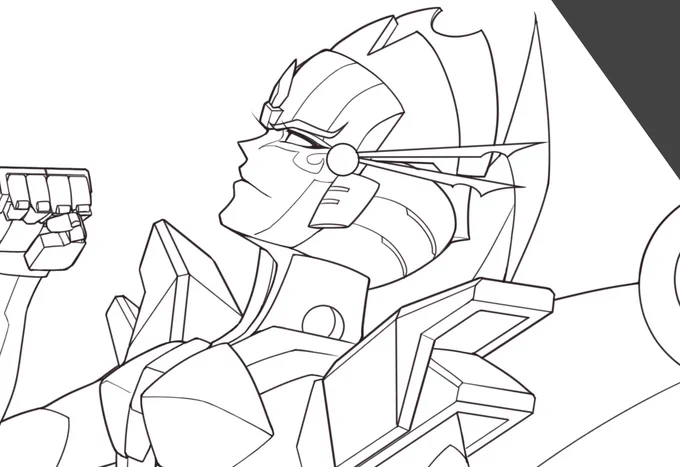 I finally finished the line work!!✨ 