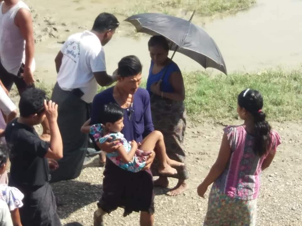 Nine persons including three girls injured by artillery shells in two Townships 
narinjara.com/news/detail/5f…
