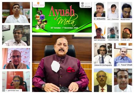 #IndiaFightsCorona:
#COVID19 has evoked worldwide interest in Yoga, Ayurveda, and Naturopathy to build immunity and search for healthy lifestyle: Union Minister @DrJitendraSingh
#Unite2FightCorona #StaySafe
Details: https://t.co/yNRzzg0KOh https://t.co/1C3kedbKAq
