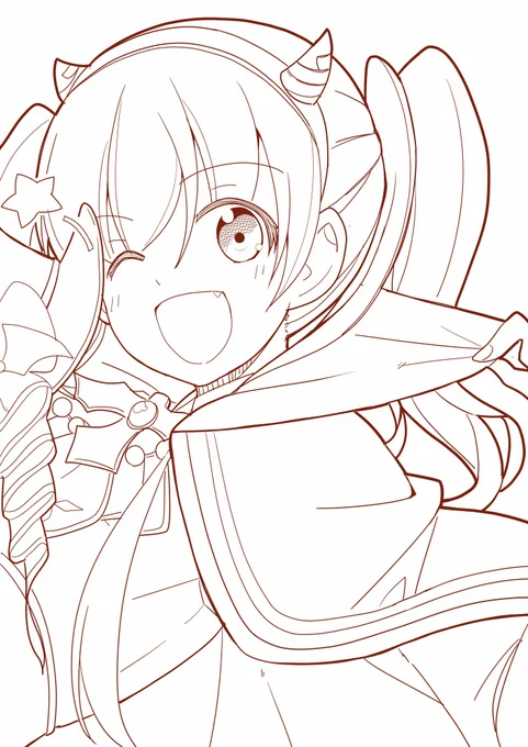 あとはプリコネ関連のラクガキとオリジナル漫画(途中)
オリジナル漫画は来週の金曜日に上げたいな～! 