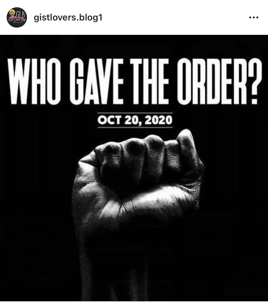 I never forget o🙄🙄WHO GAVE THE ORDER??WE NEED A DEFINITE ANSWER,WE NEED JUSTICE FOR THE FALLEN HEROES TOO?Na protest we protest,we no kill person, and una no suppose kill us like fowl!!! All the happenings round us can’t make us shift focus or forget👎
