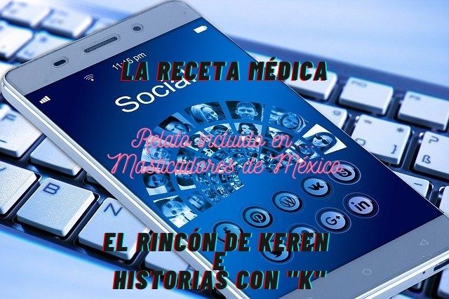 el_rincon_de_k's tweet photo. #BuenasTardes hoy acabamos la semana con este #Relato con un guiño a la literatura desde #MasticadoresDeMexico y una #Recomendación "La receta médica" - #ElRincónDeKeren :https://t.co/WfPacpXhN1
#BlogLiterario #BlogDeRelatos #Relato #Literatura #FelizViernes #Bloggers https://t.co/HVQF5mSLTL