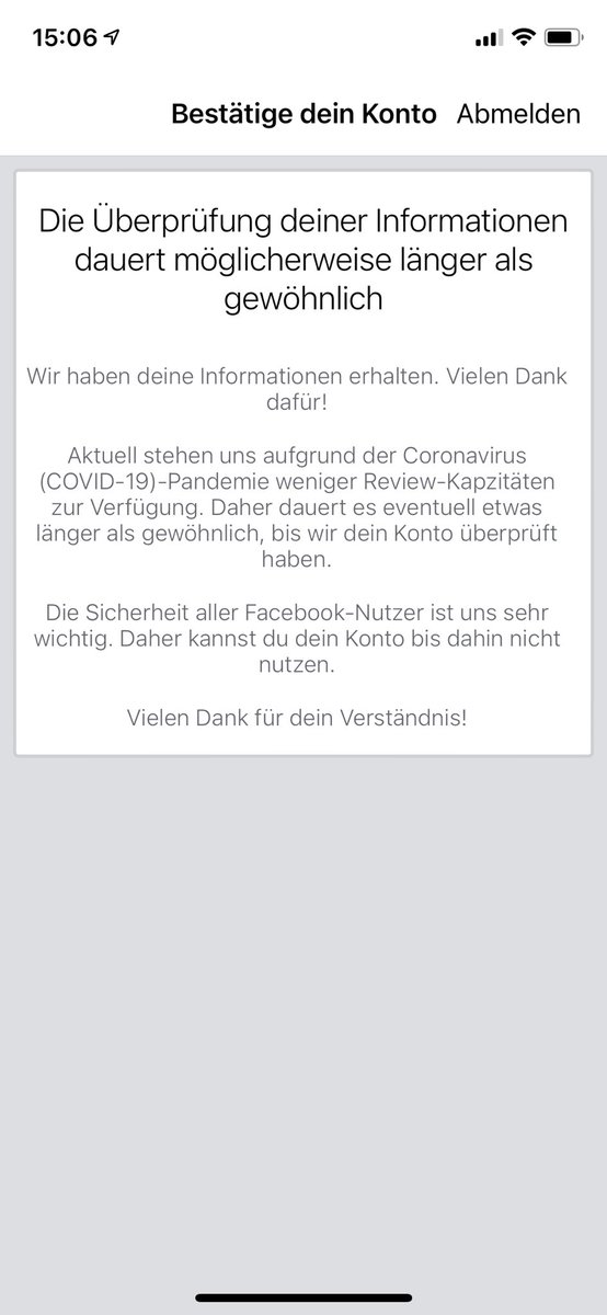 MikeHribek's tweet photo. Aktueller Stand: mein #Facebook Konto ist seit Mai gesperrt. Alle Versuche einer Wiederherstellung scheinen keinen Erfolg zu bringen. Ich bin ratlos und ziemlich unhappy :/ #help https://t.co/CgGFmVFnCi