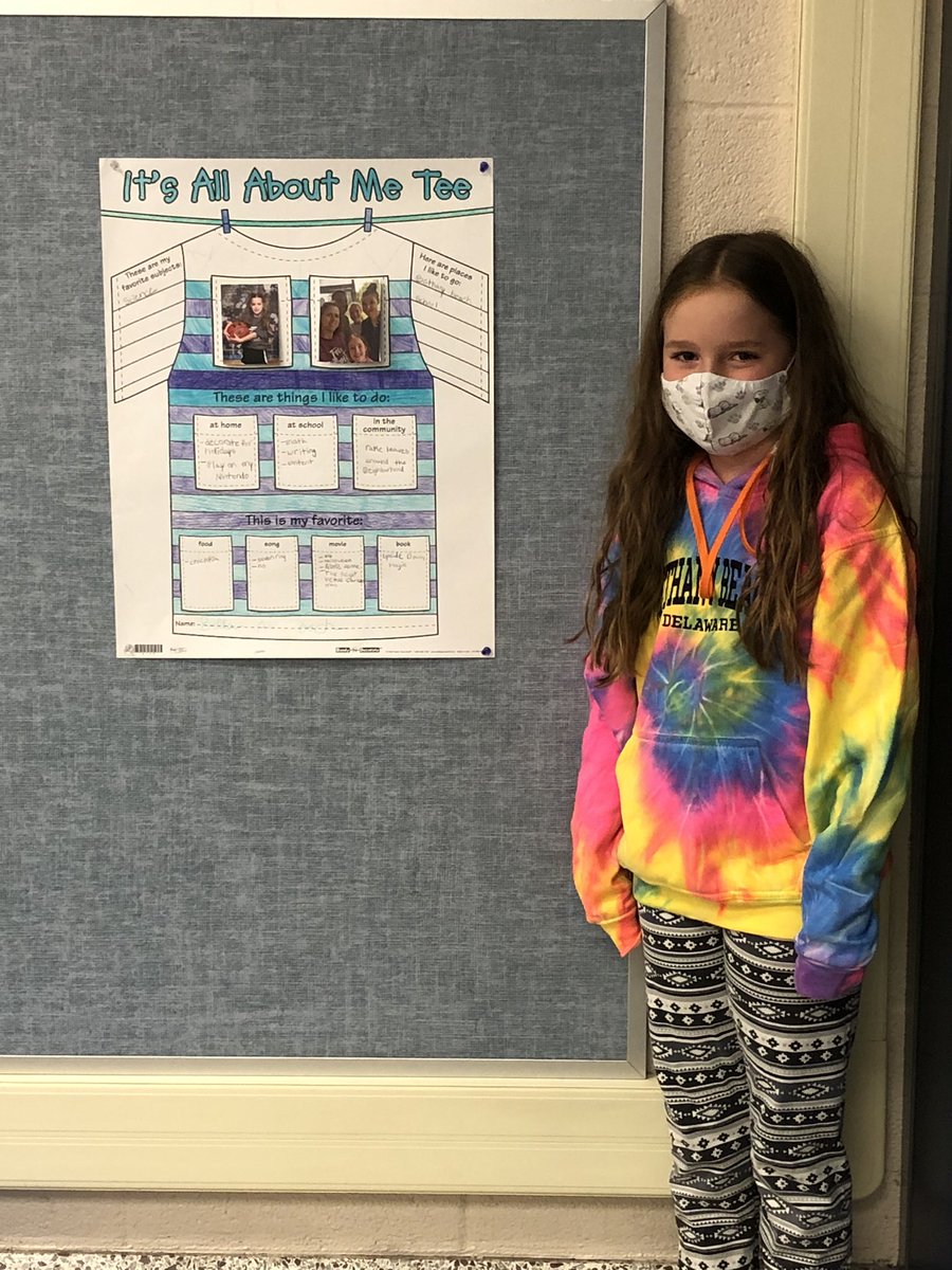 The student of the week lines to visit Bethany Beach and loves to rake leaves! <a href="/SB_ESPanther/">Stony Brook ES</a> #SBROAR