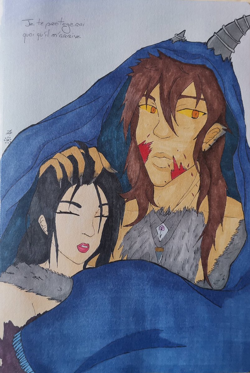 __hopeshine__'s tweet photo. Petit dessin de Mia et Ryo jeunes

"Je te protégerai quoi qu'il m'arrive" https://t.co/eI9z3CFJlU