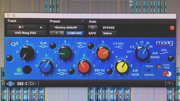 maagaudio's tweet photo. #MaagEQ4 💙from our Maag Master Grammy Award Winning Mixer & Recording Engineer Alan Saucedo
•
My Kind Of Blue #BlueSoundsBetter #MaagAudio #EQ4 https://t.co/PUCIt53vyc