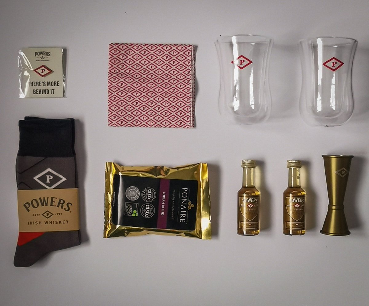 Would ya look at this deadly little Irish Coffee kit I bought from @mothermacspub in Limerick. Powers socks and the lot! They've some cool stuff up on their site. They do a hip flask service too. Well worth a look. #supportlocal mothermacs.ie