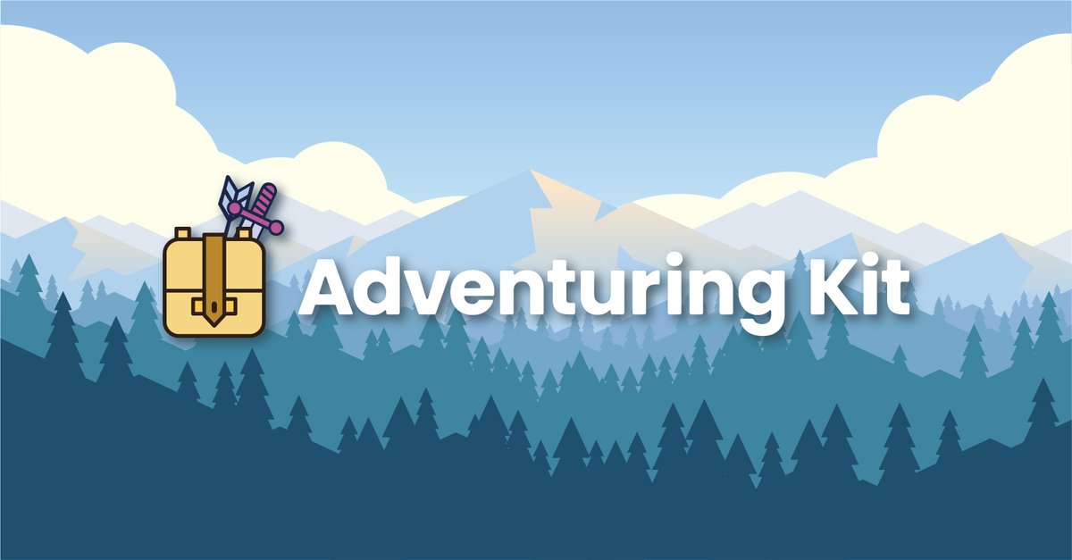 AdventuringKit's tweet image. Greetings, adventurer!

We are Adventuring Kit, your all-purpose virtual tabletop app, coming later this year!

Website: adventuring-kit.com
Twitter: 
Instagram: instagram.com/adventuringkit/
Facebook:
facebook.com/groups/adventu…
Discord: discord.io/adventuringkit