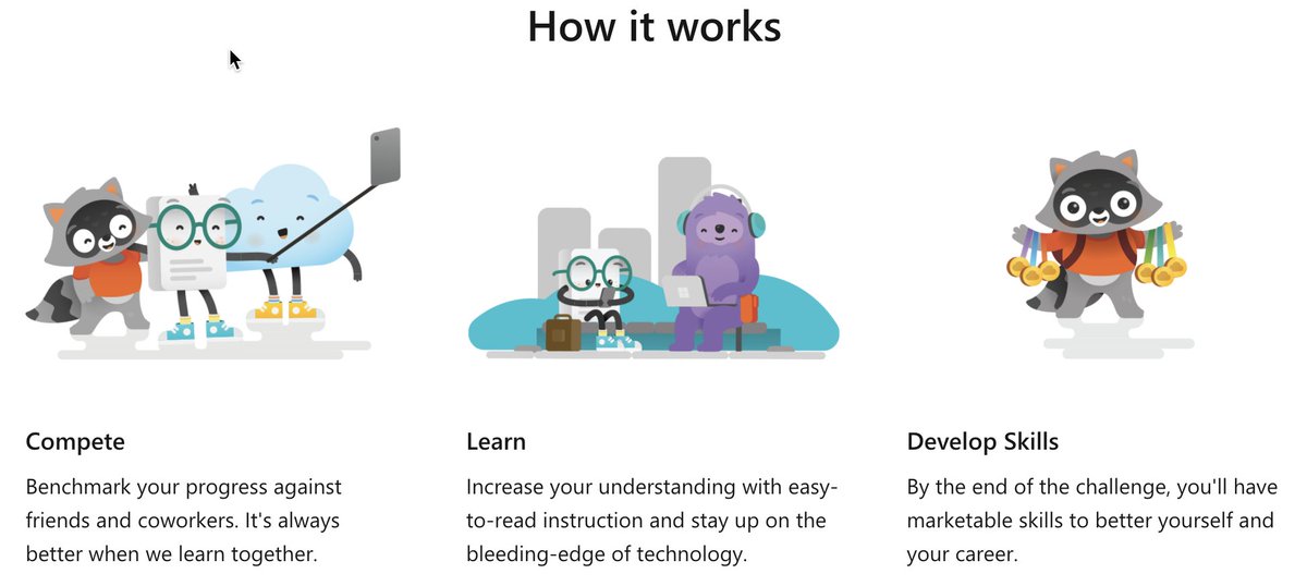 DanWahlin's tweet photo. Have fun competing against friends & coworkers by completing interactive modules on building apps across multiple platforms with .NET. Earn your rank on the leaderboard!
https://t.co/f5gM5HURKP
#dotnet #learnchallenge https://t.co/dKxAPlNiHK