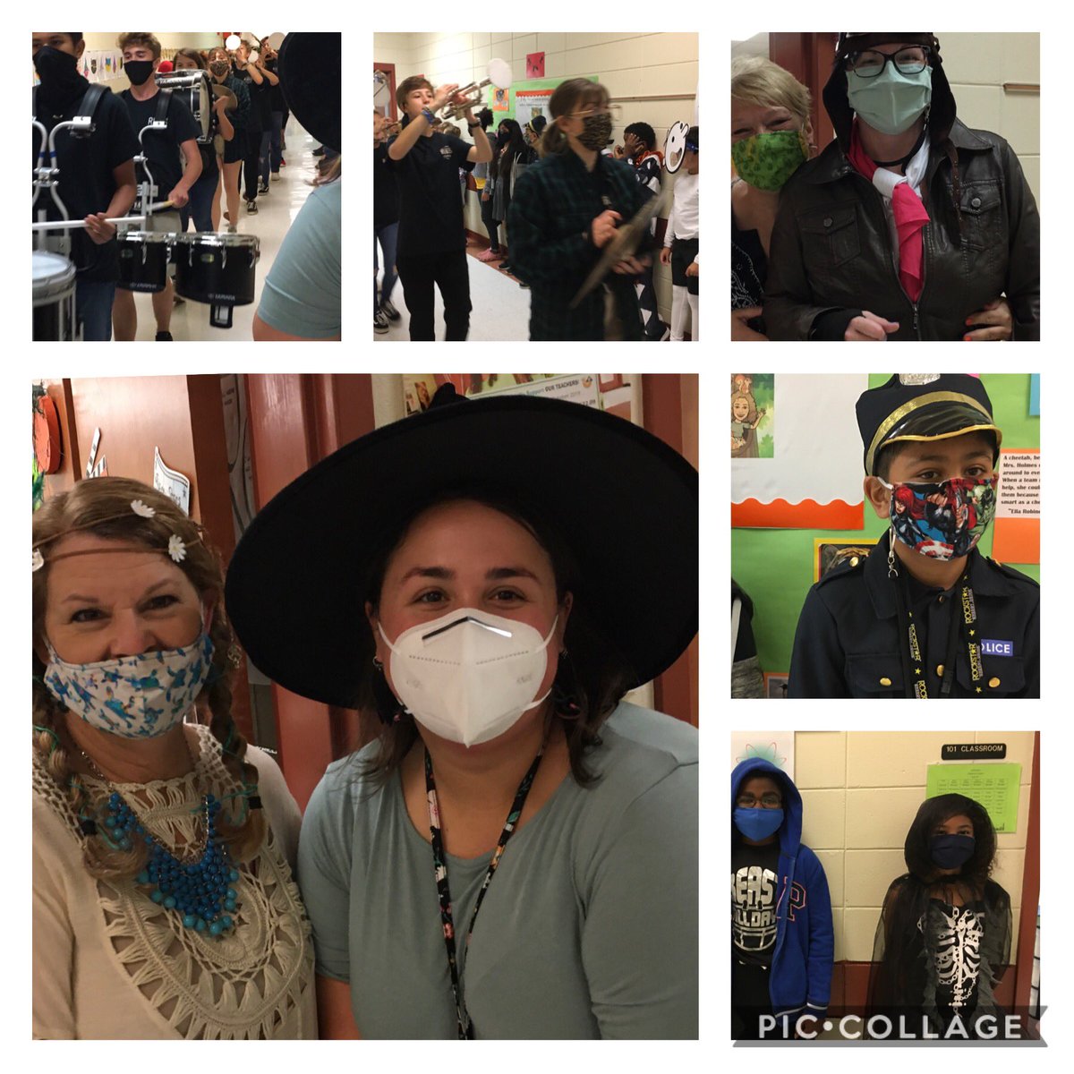 Halloween Fun Friday! It’s a fabulous finish to our Red Ribbon Week festivities! #ItsShowtime <a href="/CarverES_RH/">GWC Elementary</a>