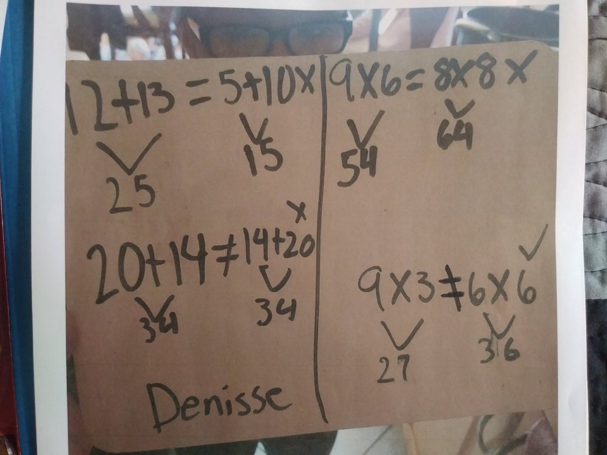 Wanda83852118's tweet photo. When your TWI Spanish Third Graders show different ways to solve word problems and balancing equations using multiplication. https://t.co/sfW3sZA5dX