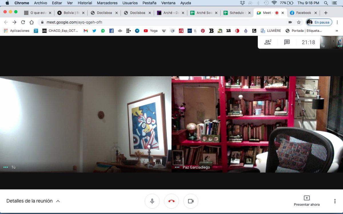 DiegoMondacaG's tweet photo. MI REINO EN ESTE MUNDO, nueva película que estoy desarrollando, está en Residencia #Arche2020 #RAW2020 de @doclisboa @LaCasaEncendida @MargenesOnline
Acá fotos de las sesiones junto a Paz Garciadiego🇲🇽 y João Salaviza🇵🇹, tomadas en el momento que íbamos por agua o por un traguito https://t.co/CaeNkJfRfD
