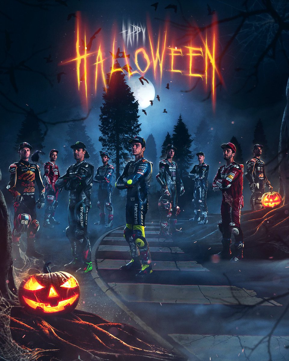Motogp On Twitter Happy Halloween Who Will Be The Next Rider To Cause A Scare Happyhalloween Motogp