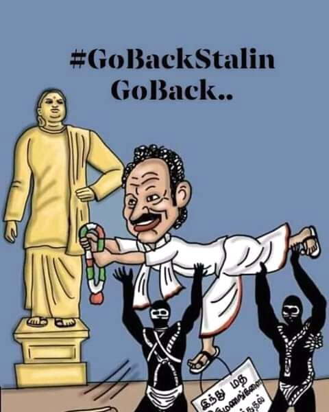 harimadhur's tweet photo. # go back Stalin https://t.co/8lfwwGfFC5