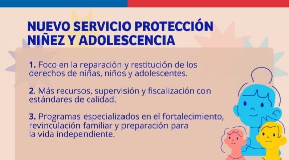DPPCapitanPrat's tweet photo. 📌 Hoy estamos listos para un nuevo comienzo 👏🏻 Después de 2 años de tramitación, se aprobó en el Senado el veto presidencial que, una vez promulgado, nos permitirá poner en marcha el nuevo Servicio que reemplaza al Sename. #PorLosNiñosYNiñas👧👦 https://t.co/4EpdtWTU1L