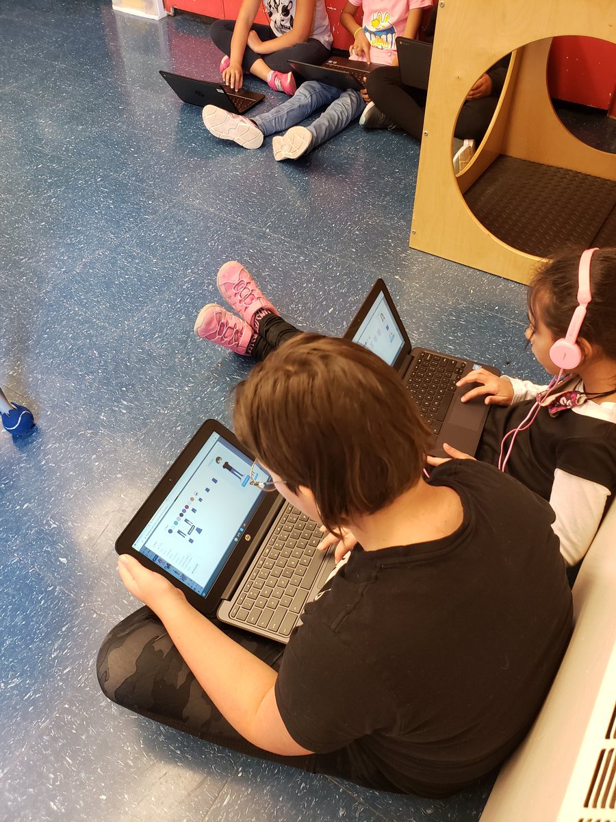MrsFleming18's tweet photo. Creating Halloween stories online and with friends!! #halloweenlearning #collaboration @LarkhallAcademy @NLESDCA https://t.co/l6pmBVFykT