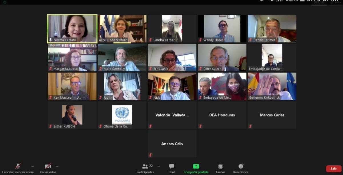 NormaCerratohn's tweet photo. Muchas gracias a cada uno de los miembros del #G16 por preparar esta linda reunión en la que recordamos cada una de las vivencias que dieron como fruto innumerables proyectos de #cooperación para el desarrollo de #Honduras. https://t.co/astJRlkvsB