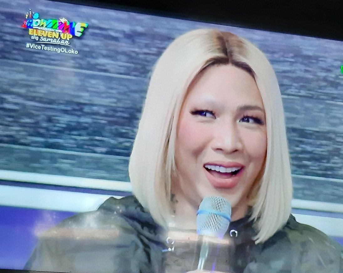 CasualTViewer's tweet photo. Bakit magkamukha na si @vicegandako at Korina Sanchez hlol1😬 #ViceTestingOLoko https://t.co/UeLKhuEPbK