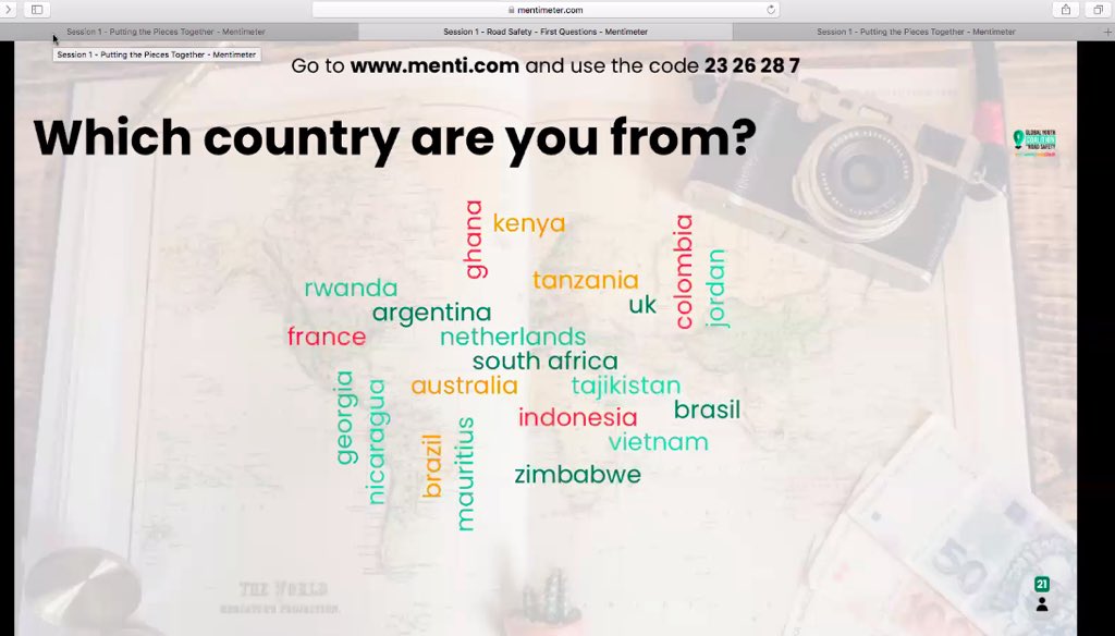 ClaiminOurSpace's tweet photo. Check out where our participants are from! 🤩 #ClaimingOurSpace #CapacityDevelopmentSeries https://t.co/mck7KUILtF