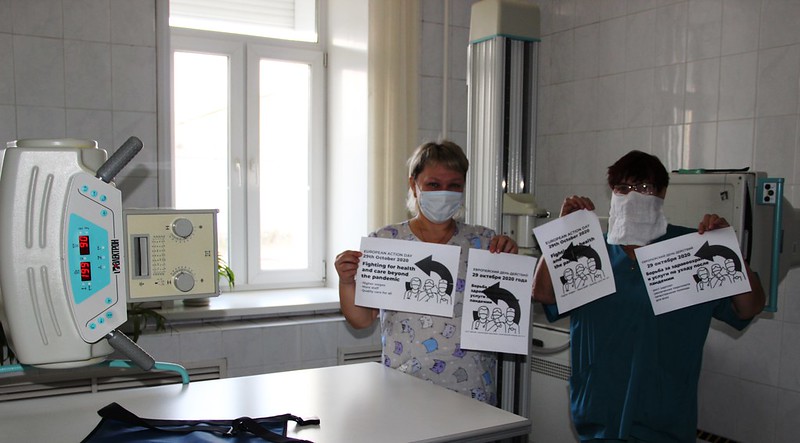 EPSUnions's tweet photo. It is not only in the EU that health &amp; care services lack adequate resources for the pandemic and beyond, the situation is the same across Europe!

Health workers in Russia join our demands for #EuropeanHealthActionWeek

https://t.co/JYMVMOyoJB
#jointhefightback #eu4health4all https://t.co/zzy8ZT420z