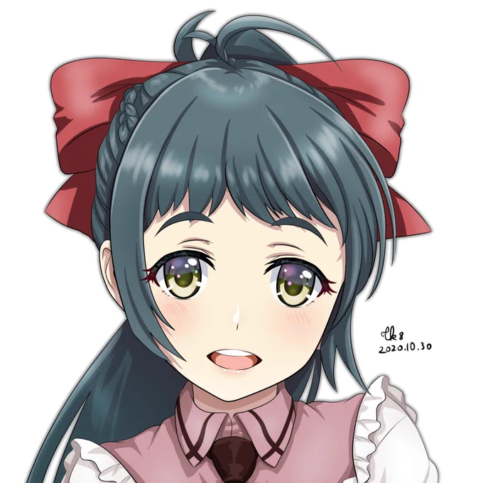 前回のイベントで珍しく使い切ってしまった伊良湖ちゃん #艦これ #艦隊これくしょん  #艦これ版深夜の真剣お絵描き60分一本勝負
#艦これ版真剣お絵描き60分一本勝負_20201030 