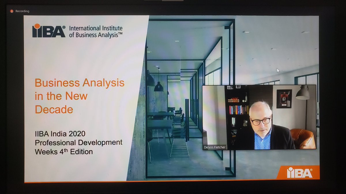 IIBA's tweet photo. Our President &amp; CEO, Delvin Fletcher, kickstarting IIBA India's 2020 Professional Development Week - 4th Edition! 

Join us: https://t.co/3H3BoYcYEQ 

#IIBAIndia #IIBAChapters #IIBA #BusinessAnalysis @ashi_mehta @IIBA_HYDERABAD https://t.co/sHCszFTmTB