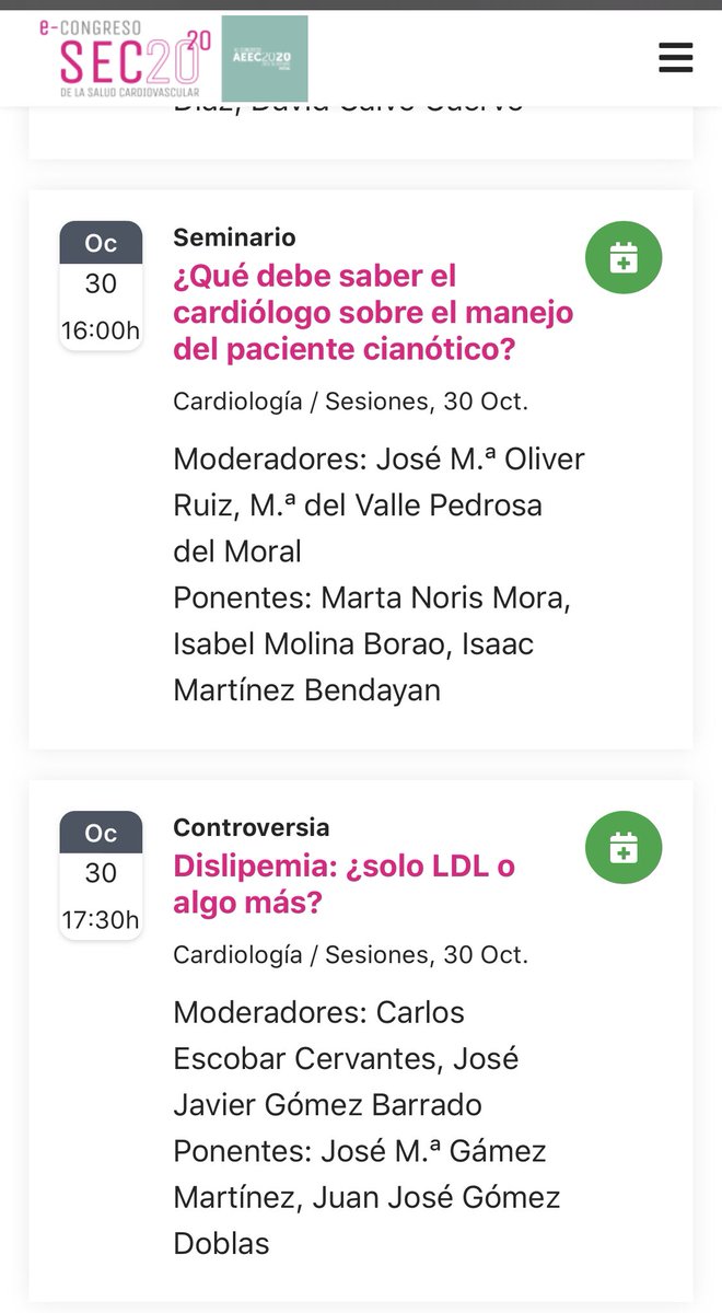 JTLLERGO's tweet photo. ‼️Vamos a por las sesiones de la tarde de #eCongresoSEC20 !!
No te las puedes perder!!
@secardiologia @clinica_sec https://t.co/iVDNiqATlu