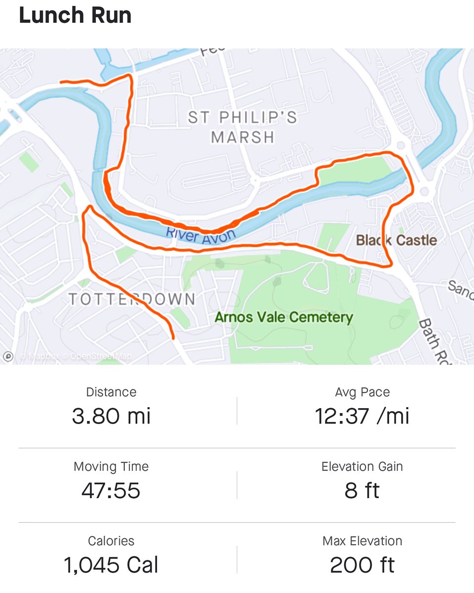OldManPlays's tweet photo. I've pledged to do something stupid for #charity - running 100 miles over November, + a #marathon in April.

Problem is today I managed my furthest run in years - 3.8 miles. I weigh 23stone (322lbs)

In aid of #multiplesystematrophy trust, as it's a horrible illness my uncle has https://t.co/9ha6ALEI9l