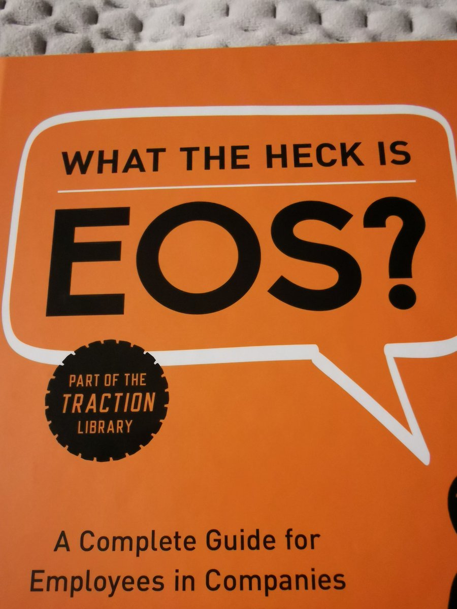 Leadershipinsc1's tweet photo. A really interesting and thought provoking read, now I need to think about how this applies to leadership in education! 🤔 #eos #ginowickman #tombouwer #education https://t.co/bpMWBhVCtn