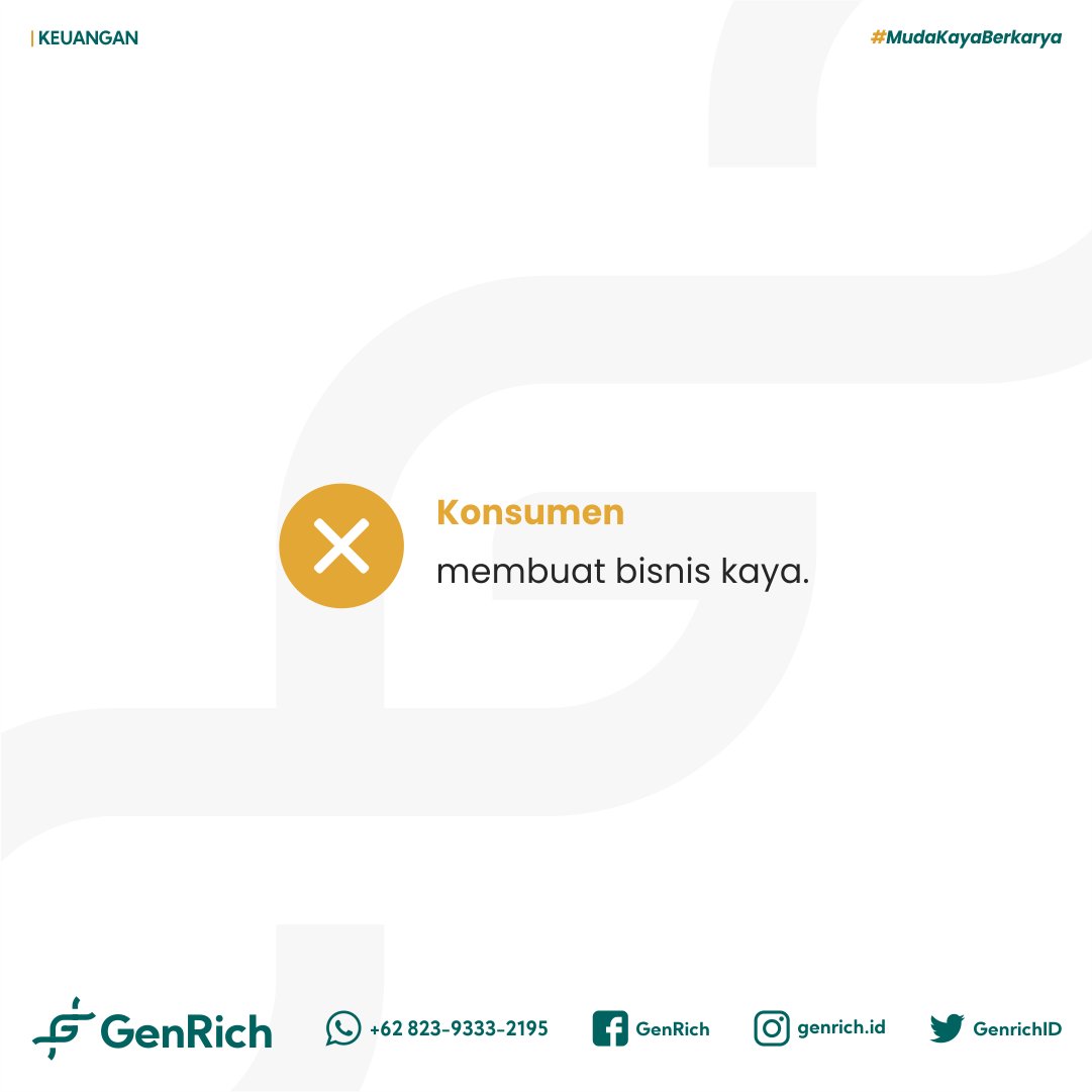 GenrichID's tweet photo. Jadi, kapan kamu akan berhenti menghasilkan uang untuk orang lain?
โ โ โ โ โ โ โ โ โ
Kami percaya, kamu akan berhenti setelah membaca konten ini. ๐
Selamat Berjuang #GenerasiRich! ๐ฅ
โ โ โ โ โ โ โ โ โ
#GenRich #GenerasiRich https://t.co/kFo2ksE6LY