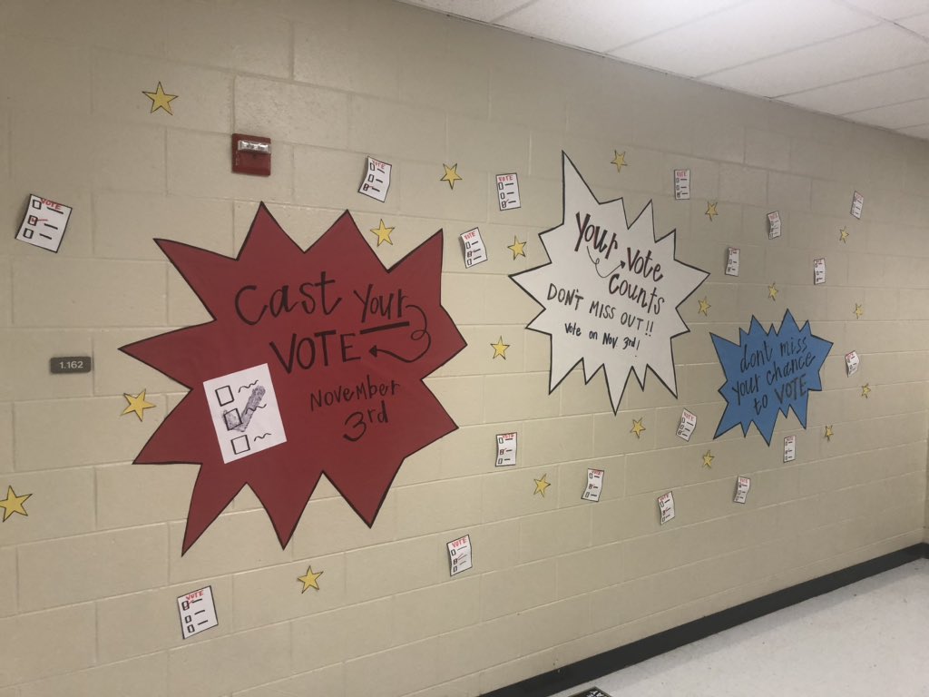 VOTE!! <a href="/SSE_NEWTON/">SSE_NEWTON</a> is looking forward to our school-wide voting 🗳  day on Monday! Who will win? 🧐 #southsalemstrong #NCSSbethebest