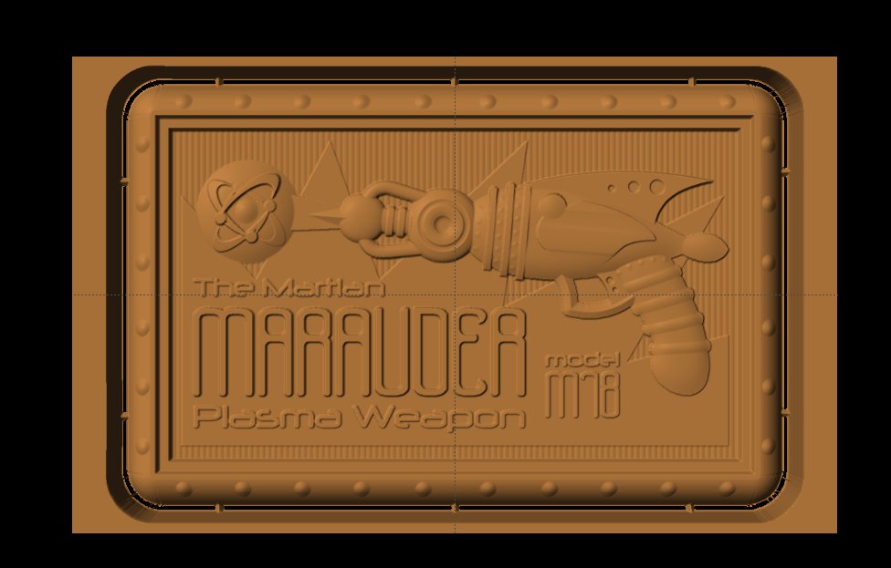 CarveWrightCNC's tweet photo. The Martian Marauder Plasma Weapon is the favorite sidearm for Martian colonists and the Martian Patrol Officers. No Martian is safe from itβs effect, and no colonist should ever be without one! https://t.co/w04kgOPMCR #carvewright #3dcarve #propmaking #costume #retroscifi #props https://t.co/29nZxpgeLB