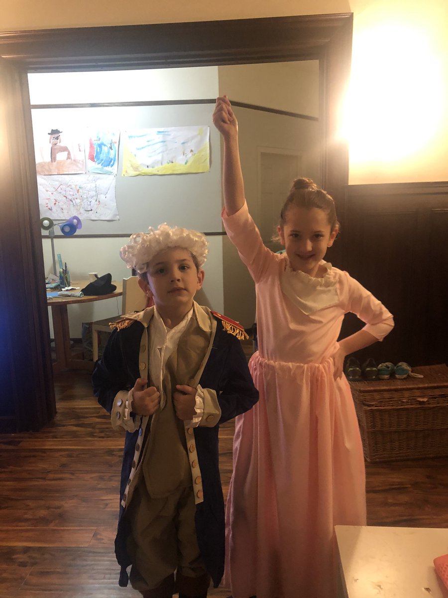 CPMcCrimmon's tweet photo. 2020 might be a burning dumpster fire of a year but these @HamiltonMusical #halloweencostume are anything but and are giving me great joy on this rainy day. #work #letsrendezvous https://t.co/7bK6iPb5ze