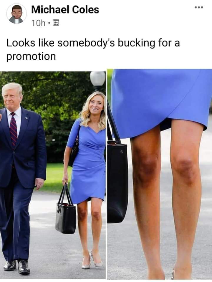 LauraBlocker5's tweet photo. We all know how she got knees like this😂😂😂😂😂😂😂 https://t.co/dKDz6sjMbw