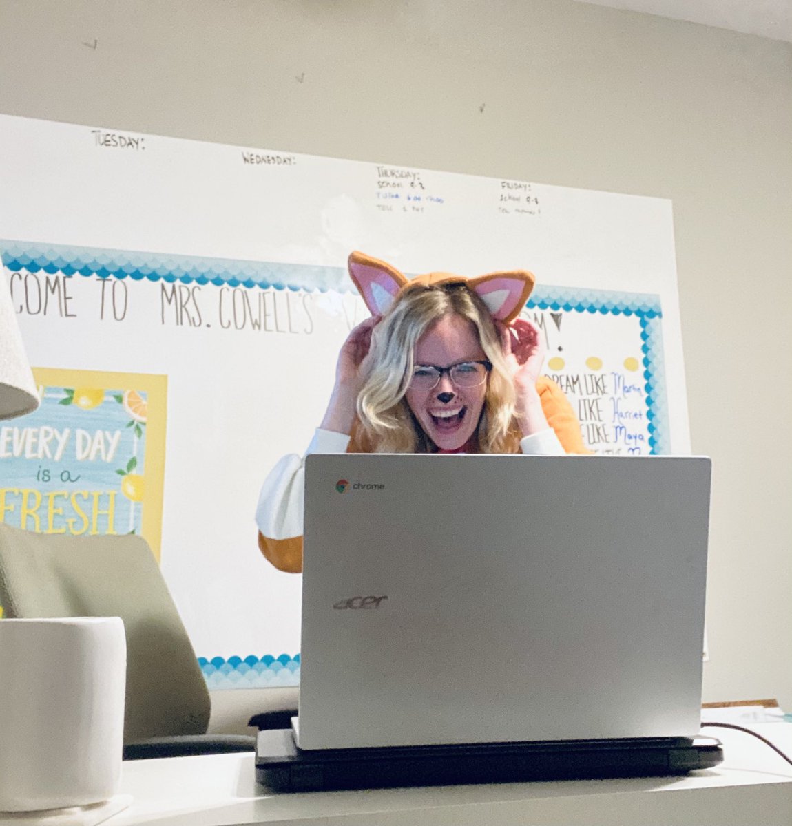 MrsCowell2021's tweet photo. Operation: Try And Make Halloween A Fun Time For Eight Year Olds is in full force. On another note: Any suggestions to look more like a corgi and less like a kangaroo? https://t.co/ZHN3aXovJm