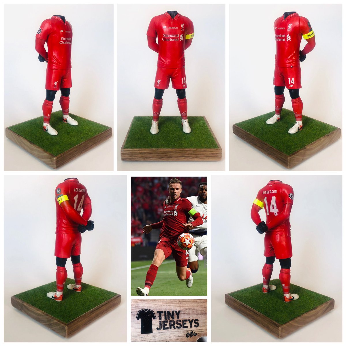 TinyJerseys's tweet photo. Liverpool’s 2019 Champions League winning kit, as modeled by @JHenderson https://t.co/Gw7ahG20OL