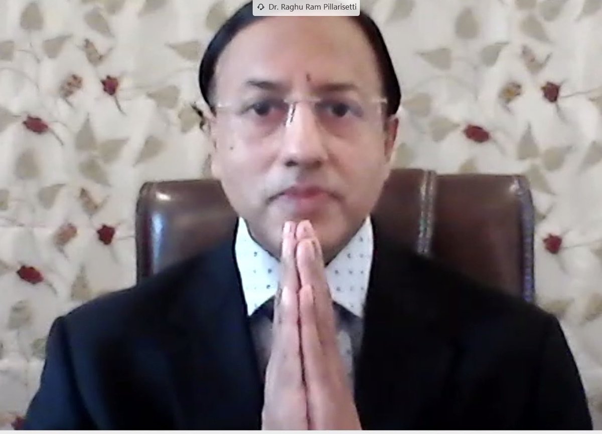 Raghu Ram Pillarisetti OBE tweet media