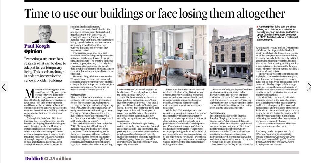 glendoherpark's tweet photo. A Question of 
‘do as I say but not as I do’  @PaulKeoghArch ? 
Yr shameful recommendation 2 @sdublincoco that #Orlagh didn’t have the ‘wow factor’ &amp; it was a Protected Structure were the reasons why SDCC didn’t buy it 4 their Dublin Mtn Centre &amp; instead u prop yr €22m white 🐘 https://t.co/NjkZsChnfF