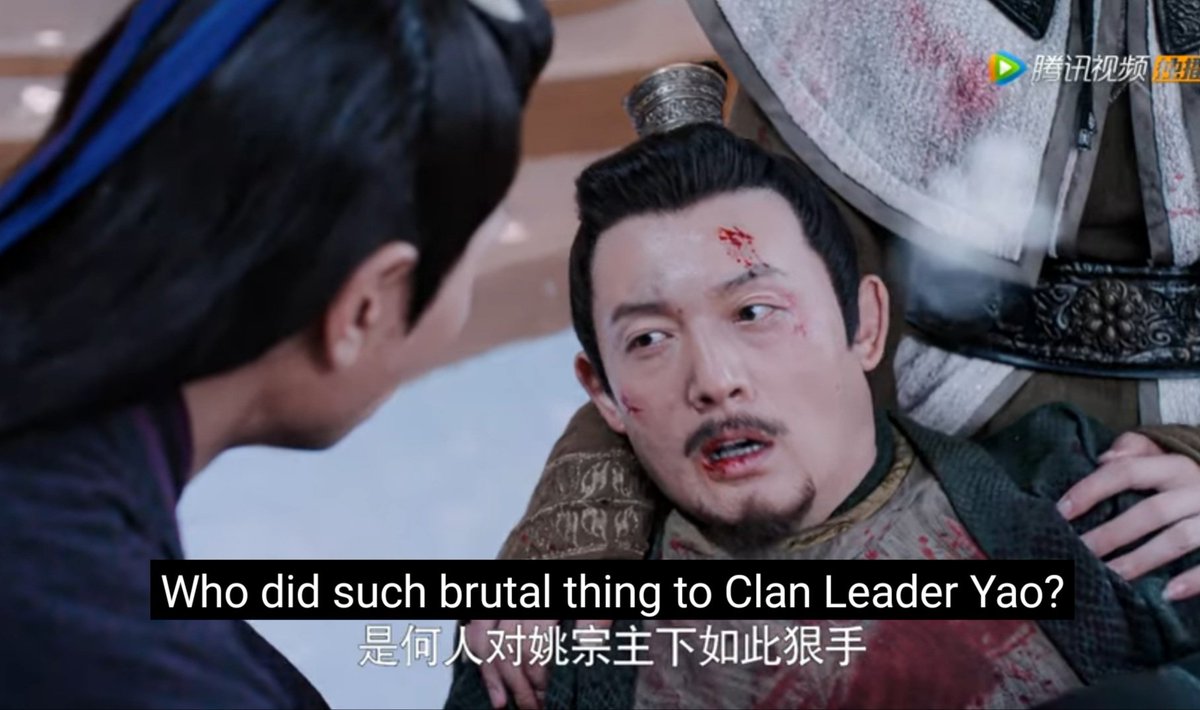 I know Jiang Cheng and Madam Yu blamed Wei Wuxian for the fall of Lotus Pier, but they are wrong, wrong, wrong.You wanna know whose fault it was?HIM. THIS GUY.