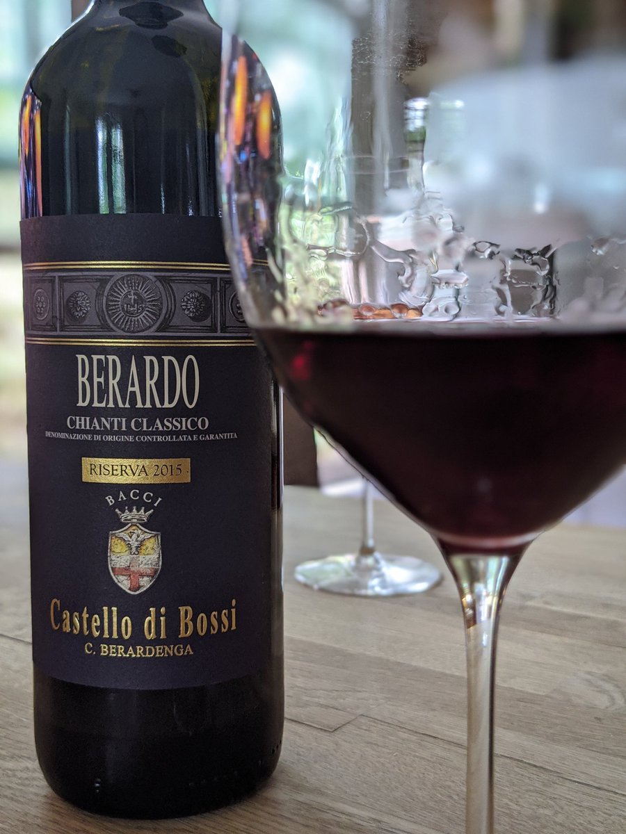 Classic red fruit #wines to try this #Holiday season. CHEERS! See you at #Cress.
$73 Berardo by Castello de Bossi 2015-Riserva,CHIANTI,Tuscany, IT
Tasting Notes: Red cherry &amp; plums with a hint of old-world sweet tobacco.
James Suckling 98 points
#wine #greatwine #deland  #foodies