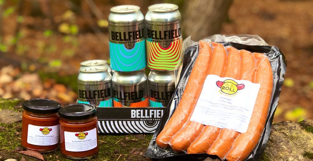 Follow &amp; RT to be in with a chance to #win a case of <a href="/TheBellfield/">Bellfield Brewery</a> beers 🍻, &amp; <a href="/OnTheRoll_2012/">On The Roll</a> Currywurst kit, with authentic sausages to enjoy at home. If you can’t wait to find out if you’ve won, get your🍺➡️bit.ly/BellfieldBeers… 🌭➡️bit.ly/OnTheRoll
#Competition