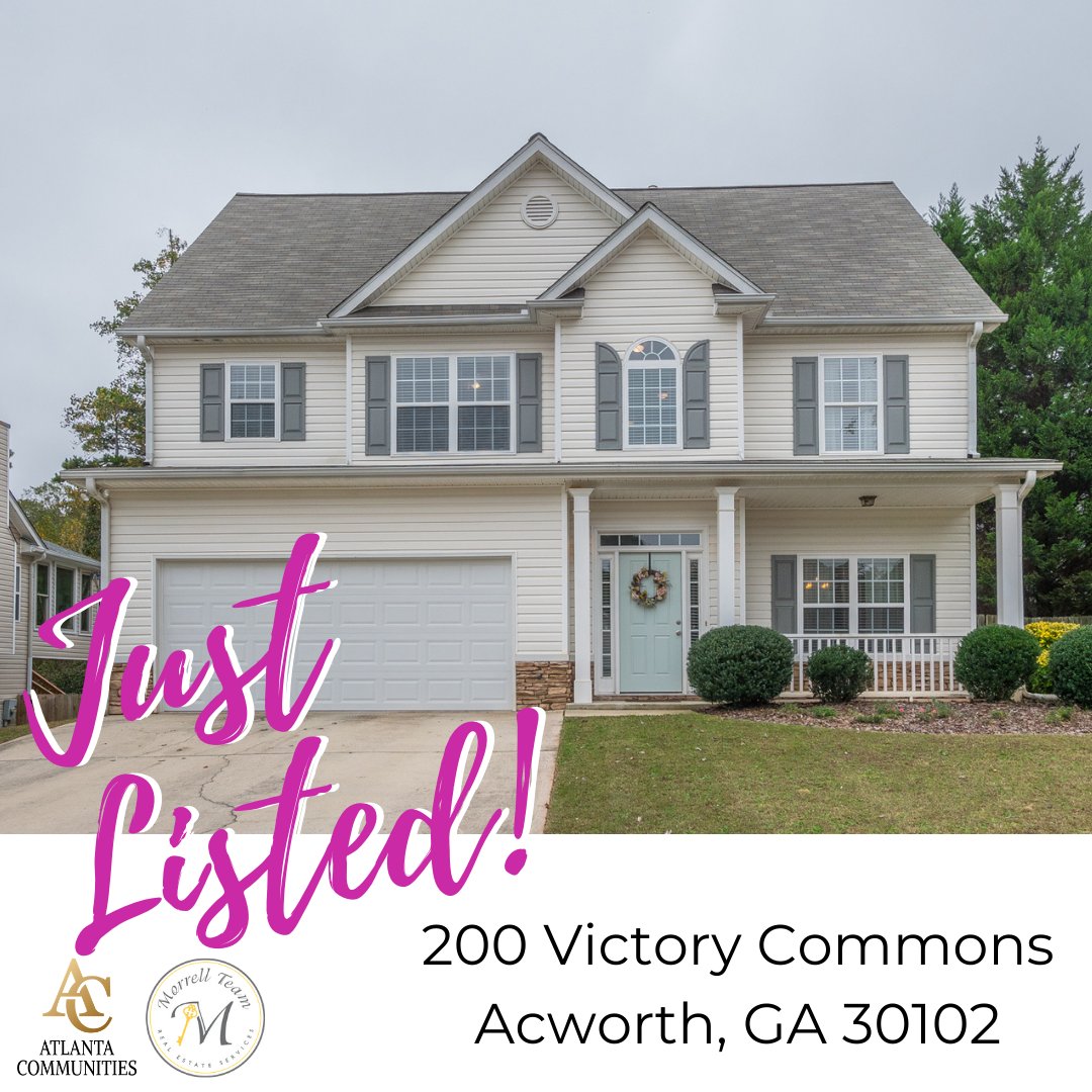 MorrellTeam's tweet photo. **Just Listed!** Gorgeous new listing in the #EtowahHighSchool district!
All the 📸 https://t.co/yIUW4HMJnp
.
.
#justlisted #homeforsale #sellinghomes #buyinghomes #morrellteam #metroatlantahomeforsale #buyahouse #homebuying #housebuyer #homebuyer #acworthhomeforsale https://t.co/VjRoEcvii9