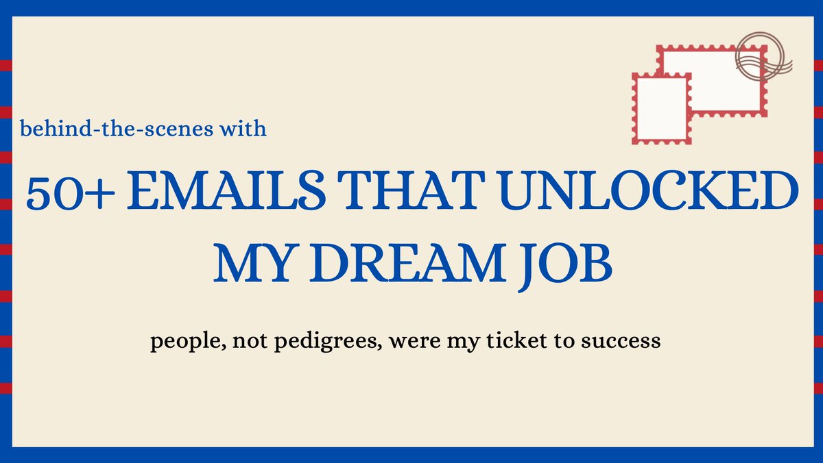 m1shti's tweet photo. Last fall, I didn't know if I'd ever find a job that made me happy. Today, I've created my dream startup role at @highlightideas.

How? Thoughtful, steady outreach to inspiring people. A few yeses unlocked the rest.

My story via private email screenshots: https://t.co/BbmI7xeHIg https://t.co/D45ygaxdNU