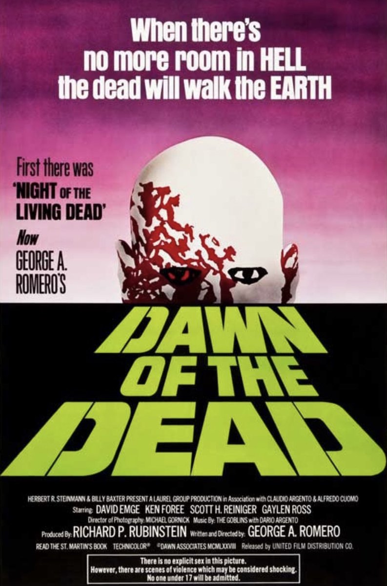 George A Romero’s ‘Of The Dead’ series