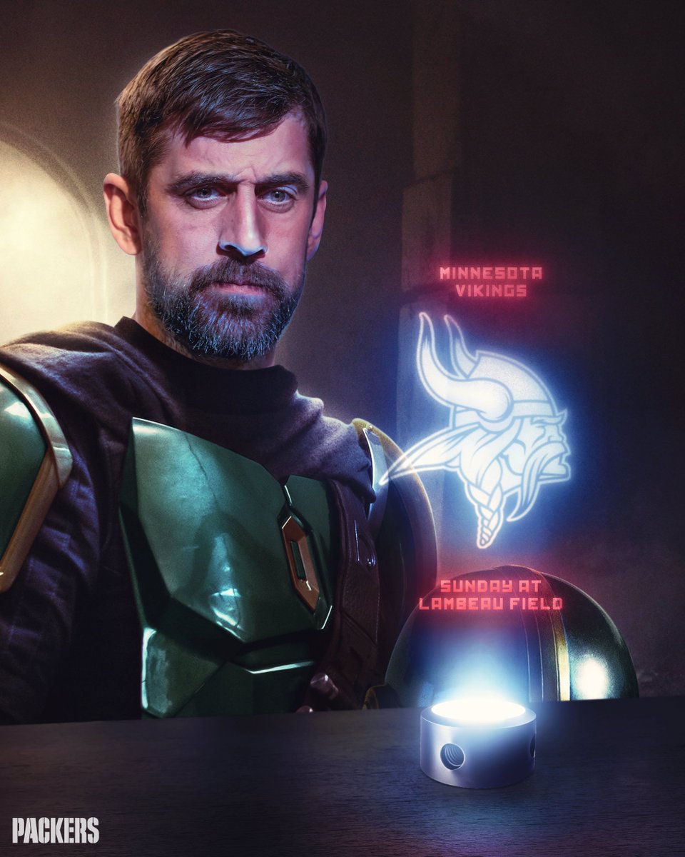 Mission accepted.

This is the way.

#GoPackGo | #TheMandalorian