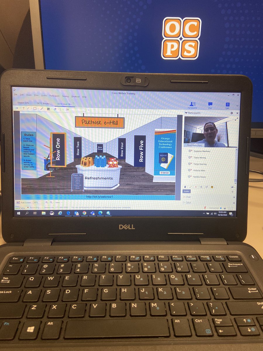 JanineOCPS's tweet photo. Learning more about TEAMS. Who knew how many things you can do with your students using TEAMS. Virtual Meetings at another level! Excellent presentation @CDLocps #OETC2020 https://t.co/rthvo2pb9o