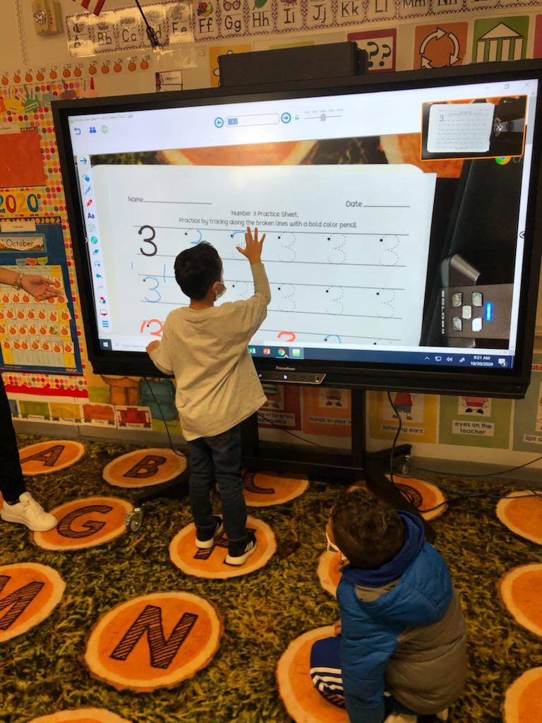 FurneauxBraves's tweet image. We love our new interactive Promethean boards!!! PreK used it today to practice tracing the number 3!!! @CFBISD @SandyMeyerCFB @DlrMaggie @drdanawest @DrChapmanCFBISD